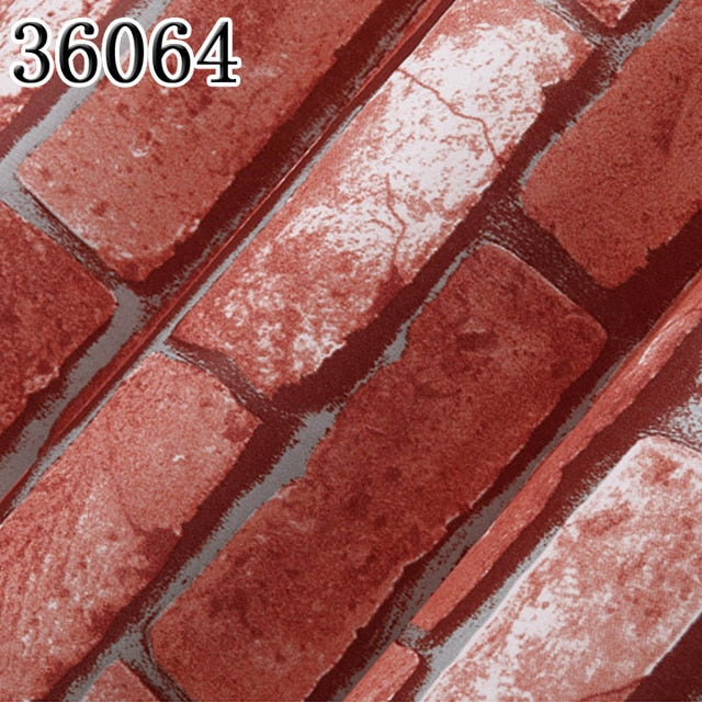 Brick effect wallpaper