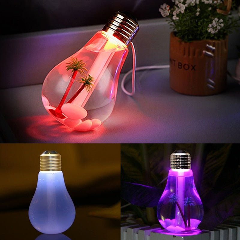 Ampoule diffuseur d'huile essentielle LED USB