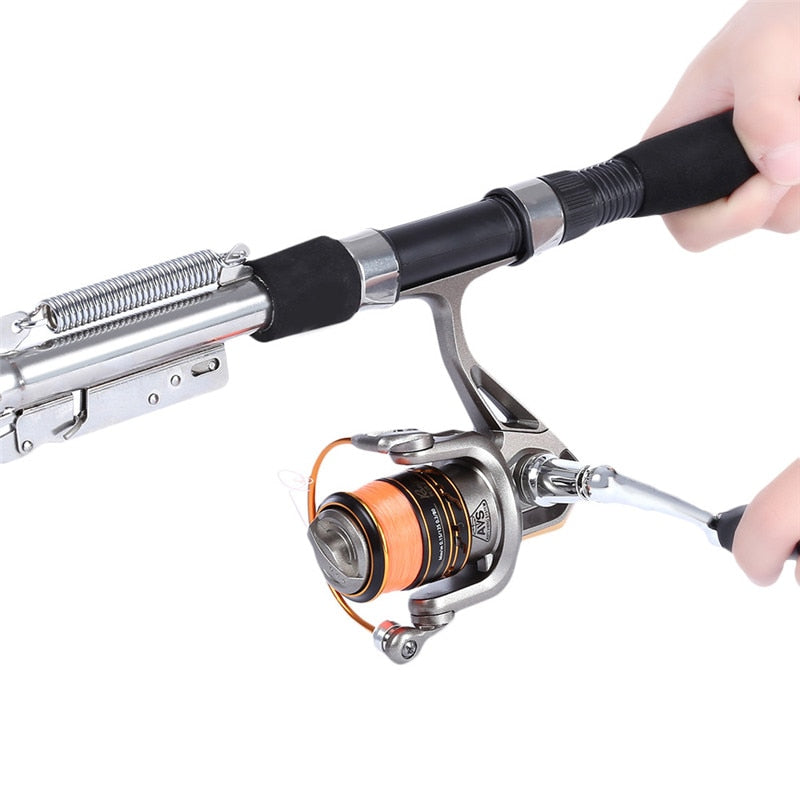 Automatic Telescopic Fishing Rod