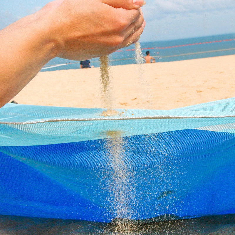 Couverture de plage sans sable