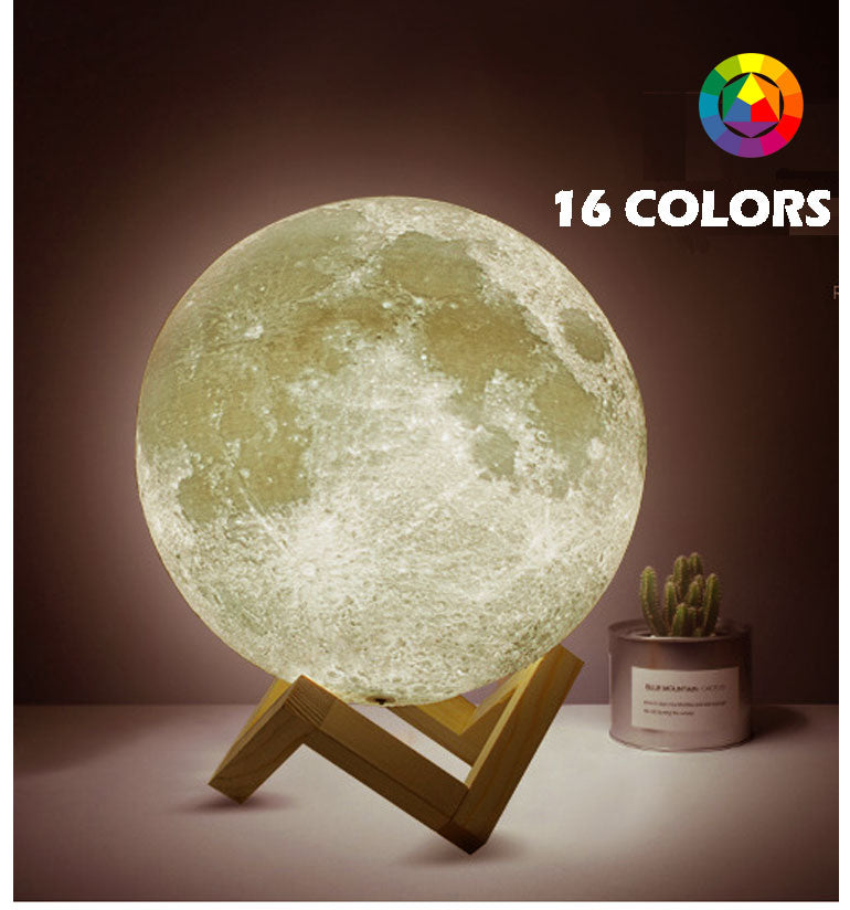 3D moon lamp