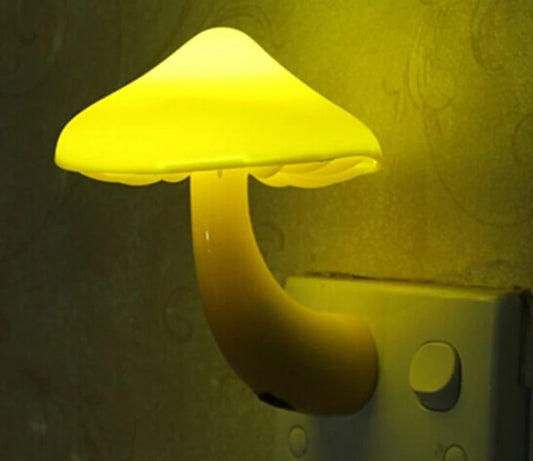 LED mushroom night light