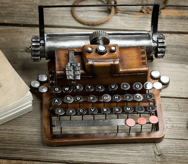 Deco vintage typewriter