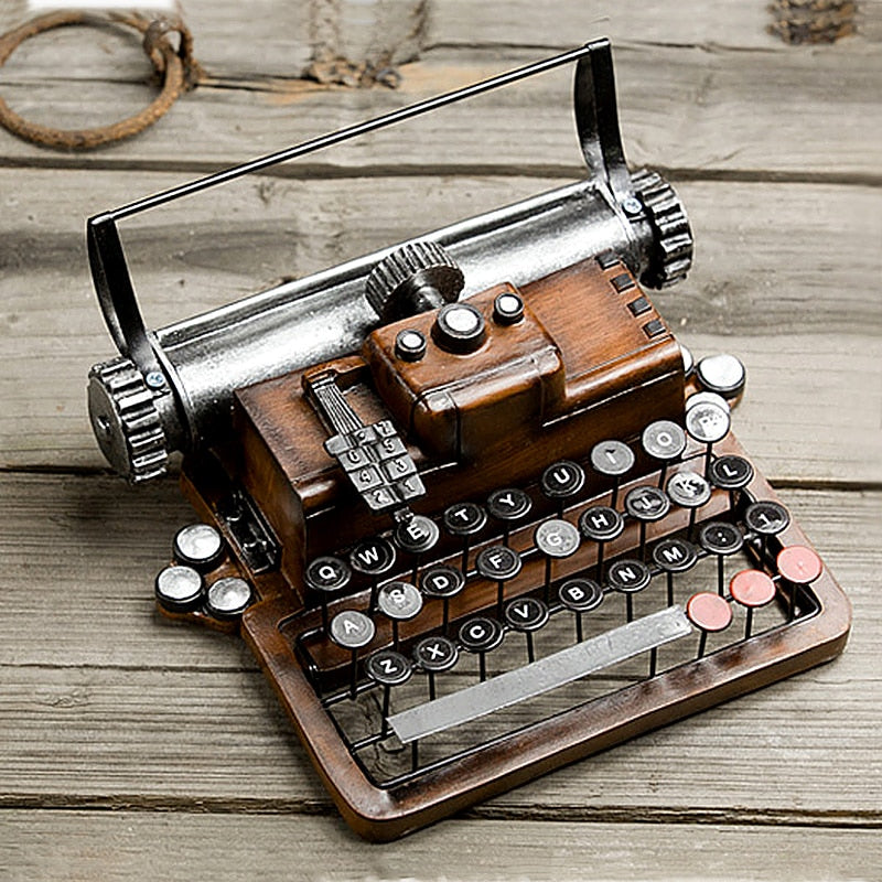 Deco vintage typewriter