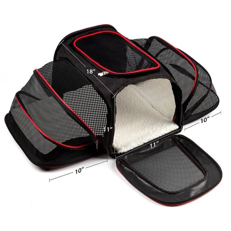 Multi-function pet carrier bag