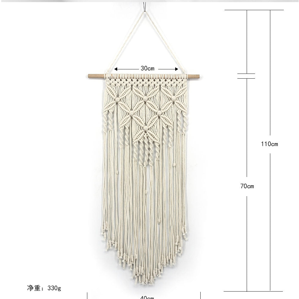 Macrame wall decoration