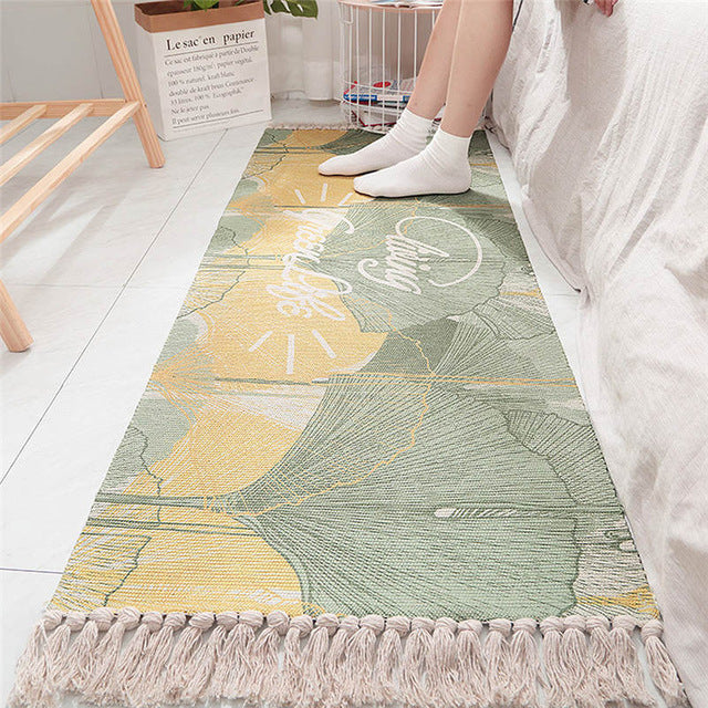 Tapis tissé à la main