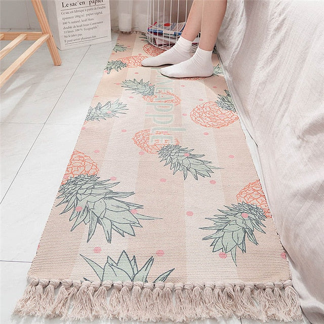 Tapis tissé à la main