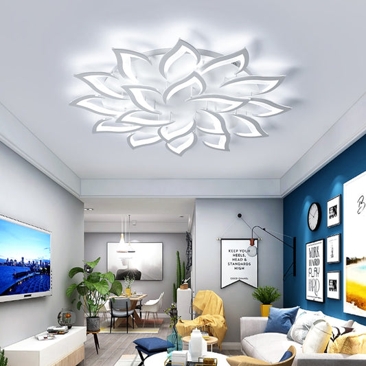 Modern style LED luminaire