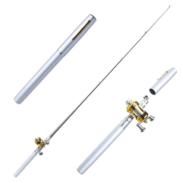 Telescopic Portable Mini Fishing Rod – Kits Paradise