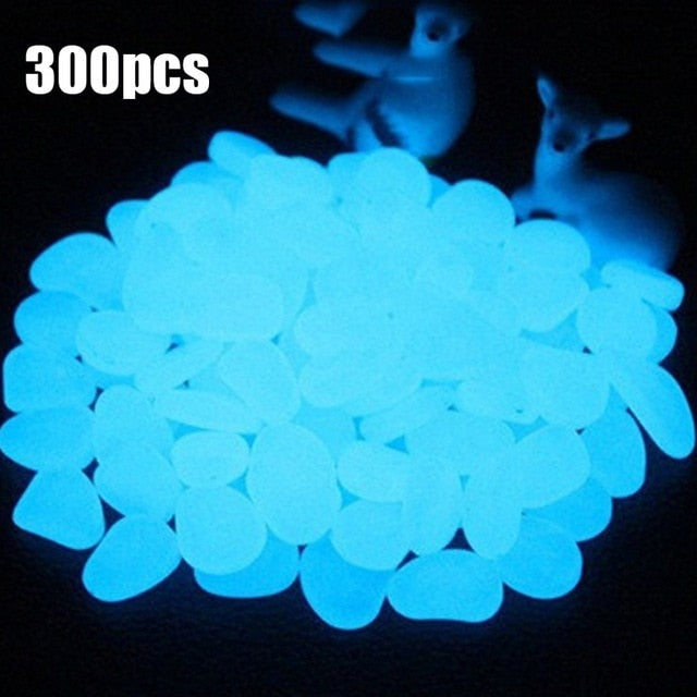 300 cailloux fluorescents / 6 couleurs disponibles