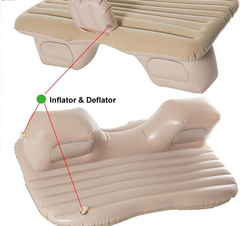 Matelas gonflable pour sièges arrières